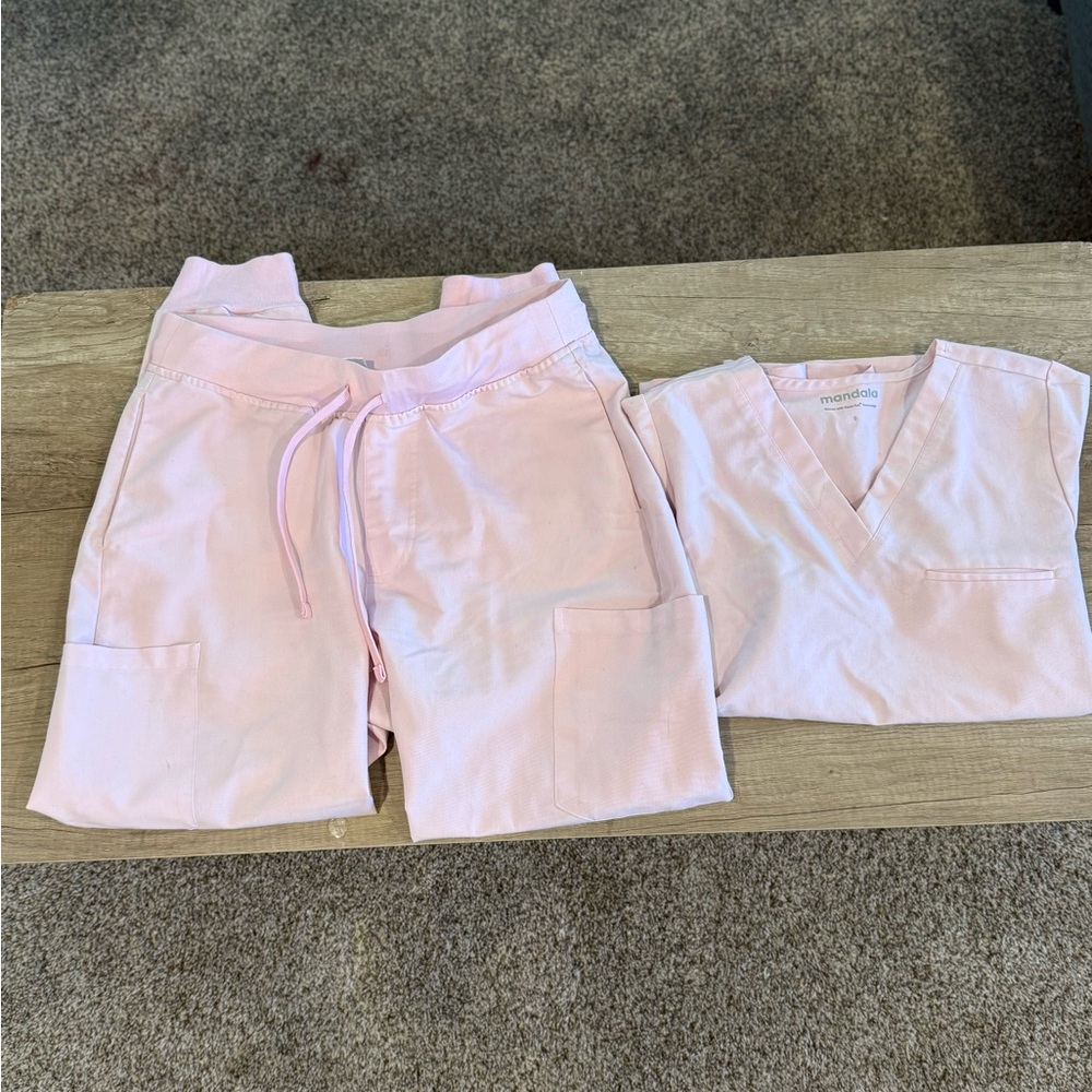 Pastel Pink Women's Jogger Set